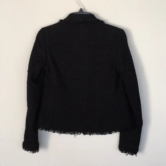 Express Distressed Edge Blazer - Picture 2 of 6